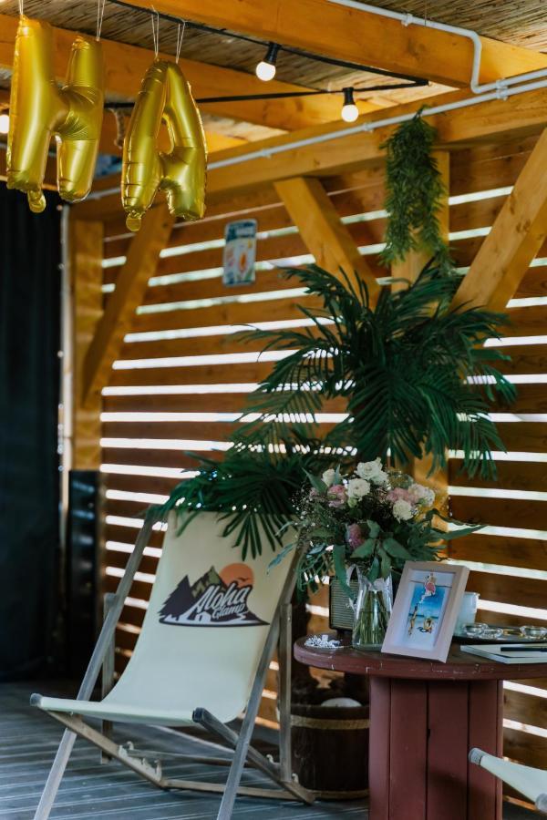 Aloha Glamp - Okragle Domki Przy Rzece - Balia I Sauna - Energylandia Zagornik Luaran gambar