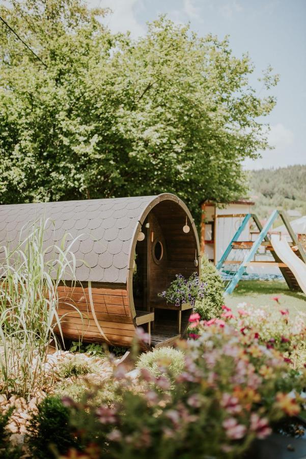Aloha Glamp - Okragle Domki Przy Rzece - Balia I Sauna - Energylandia Zagornik Luaran gambar