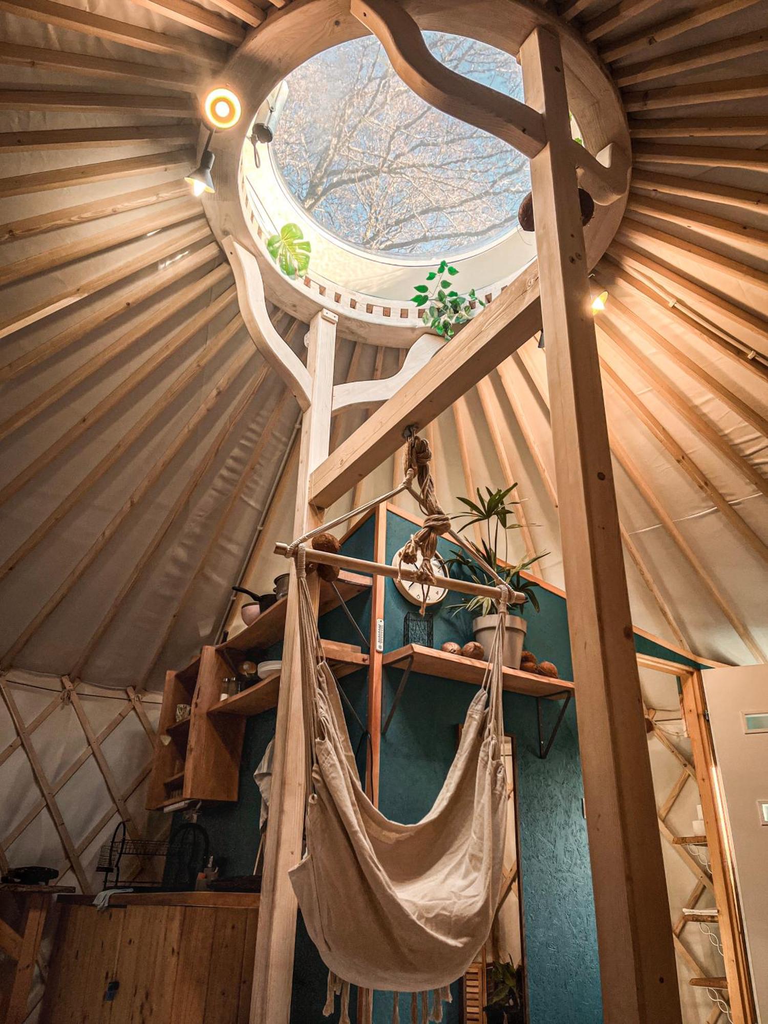 Aloha Glamp - Okragle Domki Przy Rzece - Balia I Sauna - Energylandia Zagornik Luaran gambar